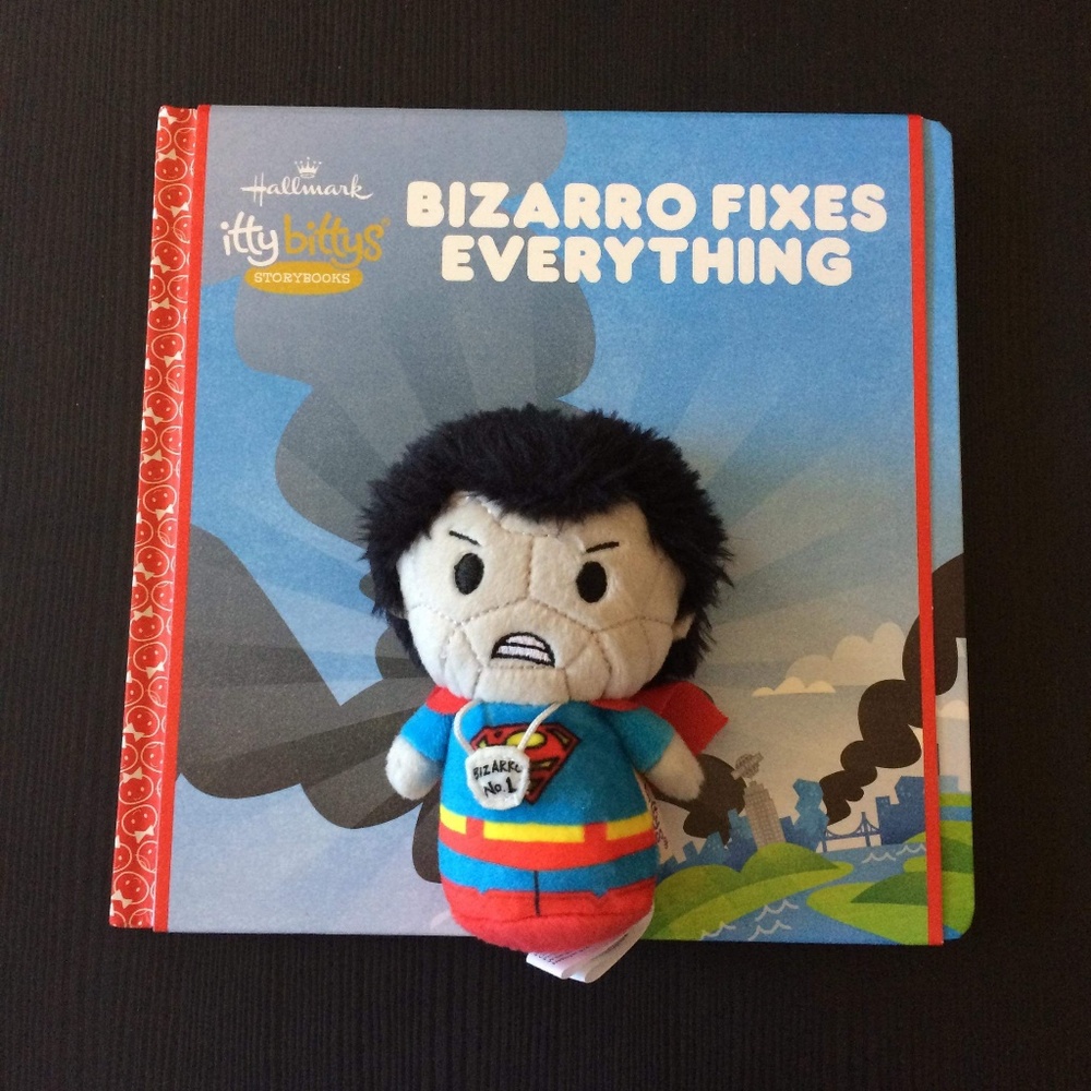 Bizarro DC Comics itty bitty and book read a long